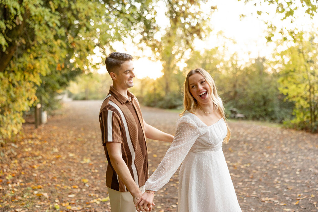 an engagement session in northern california
