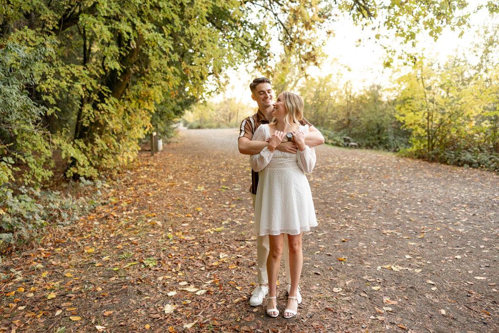 an engagement session in northern california
