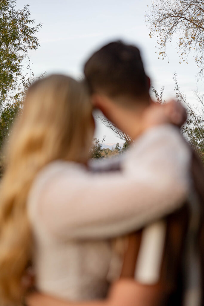 an engagement session outdoors in california
